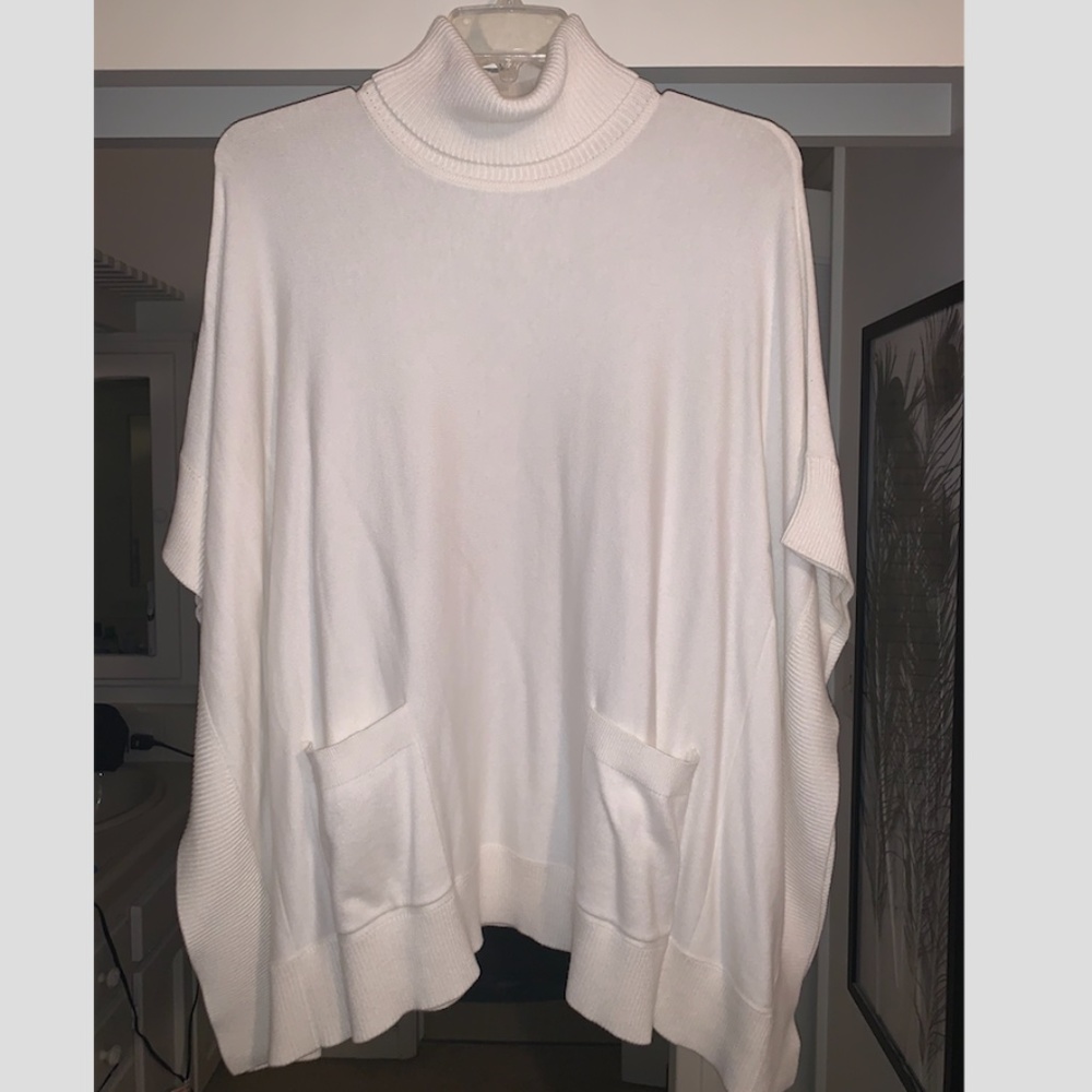 MICHAEL Michael Kors Poncho Sweater